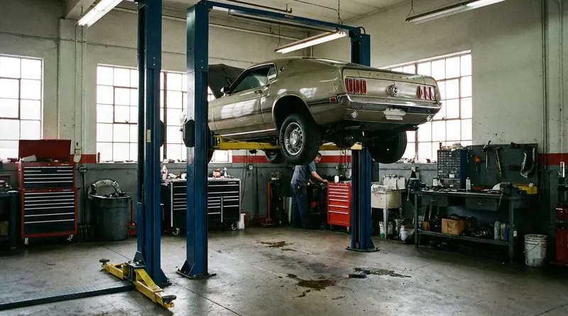 Auto lift financing for new shops