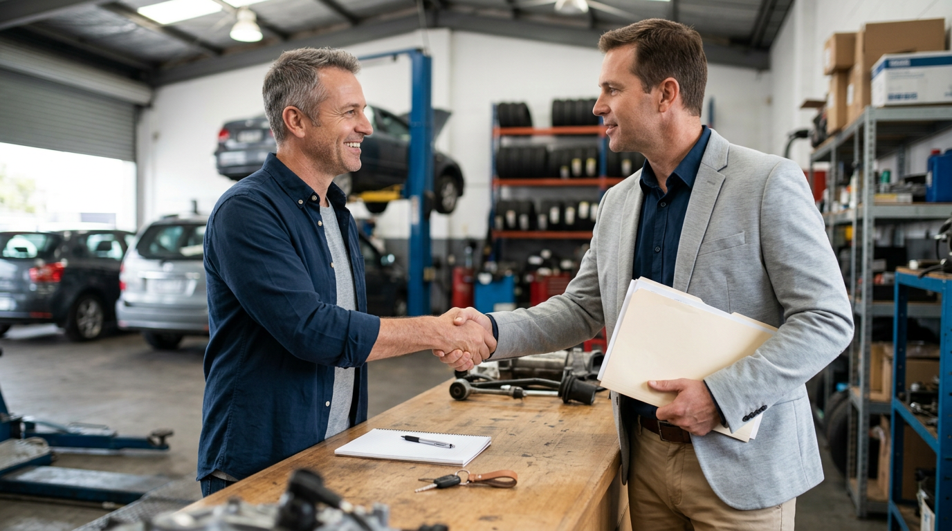 Auto shop acquisition financing