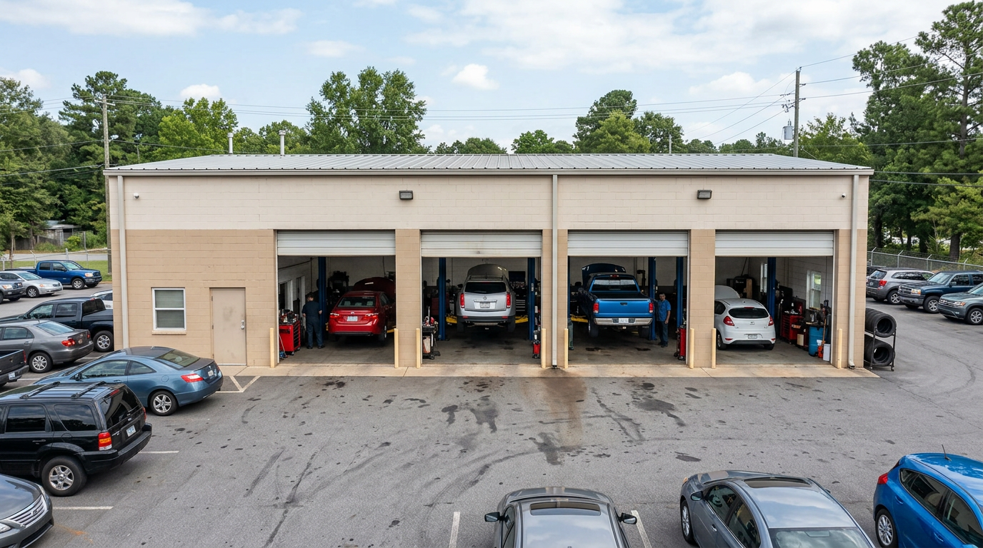 Auto shop real estate