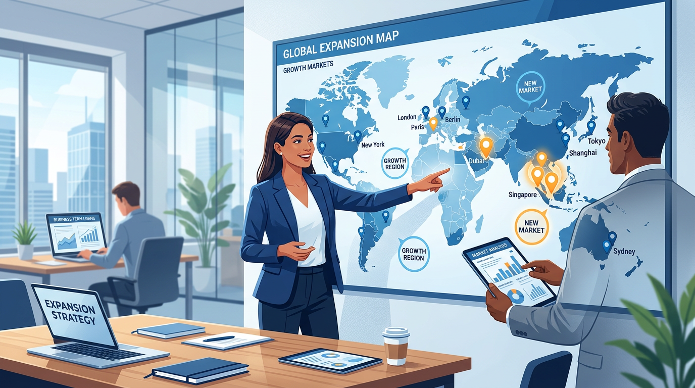 Business expansion into new markets