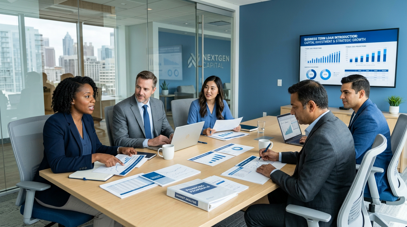 Business term loan capital and growth planning