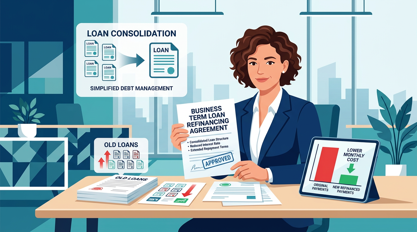 Debt refinancing and consolidation