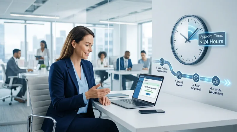 How quickly business term loan funds can reach your account