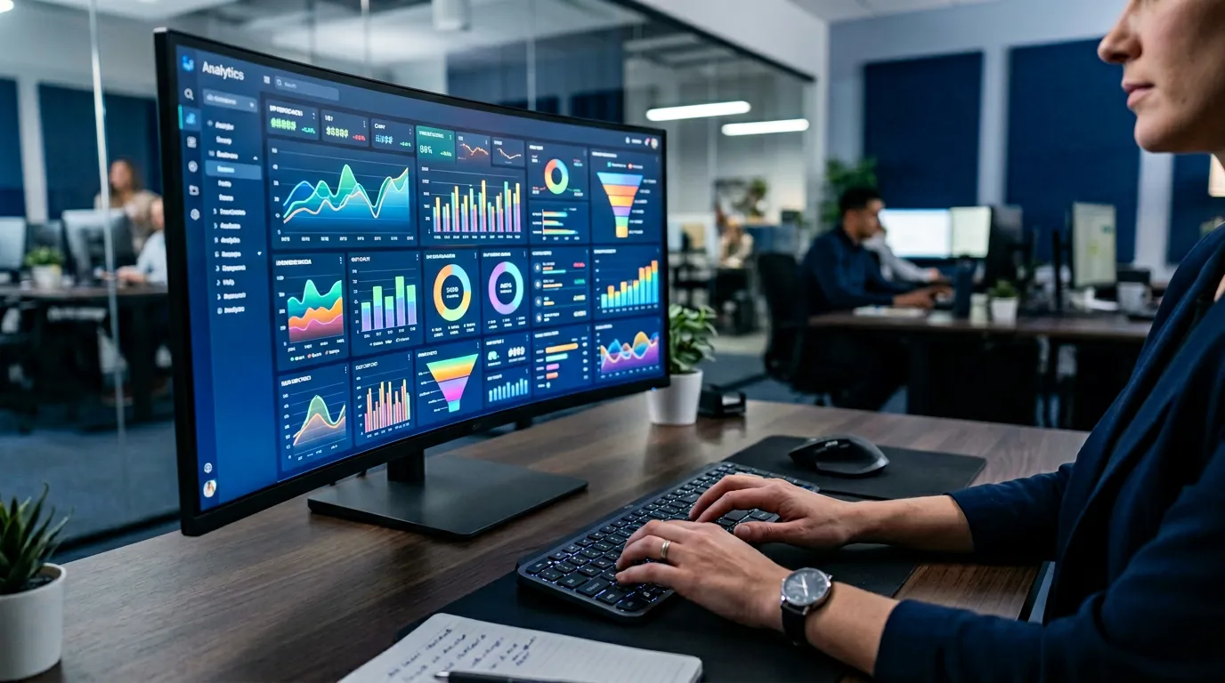 CRM dashboard and sales pipeline analytics