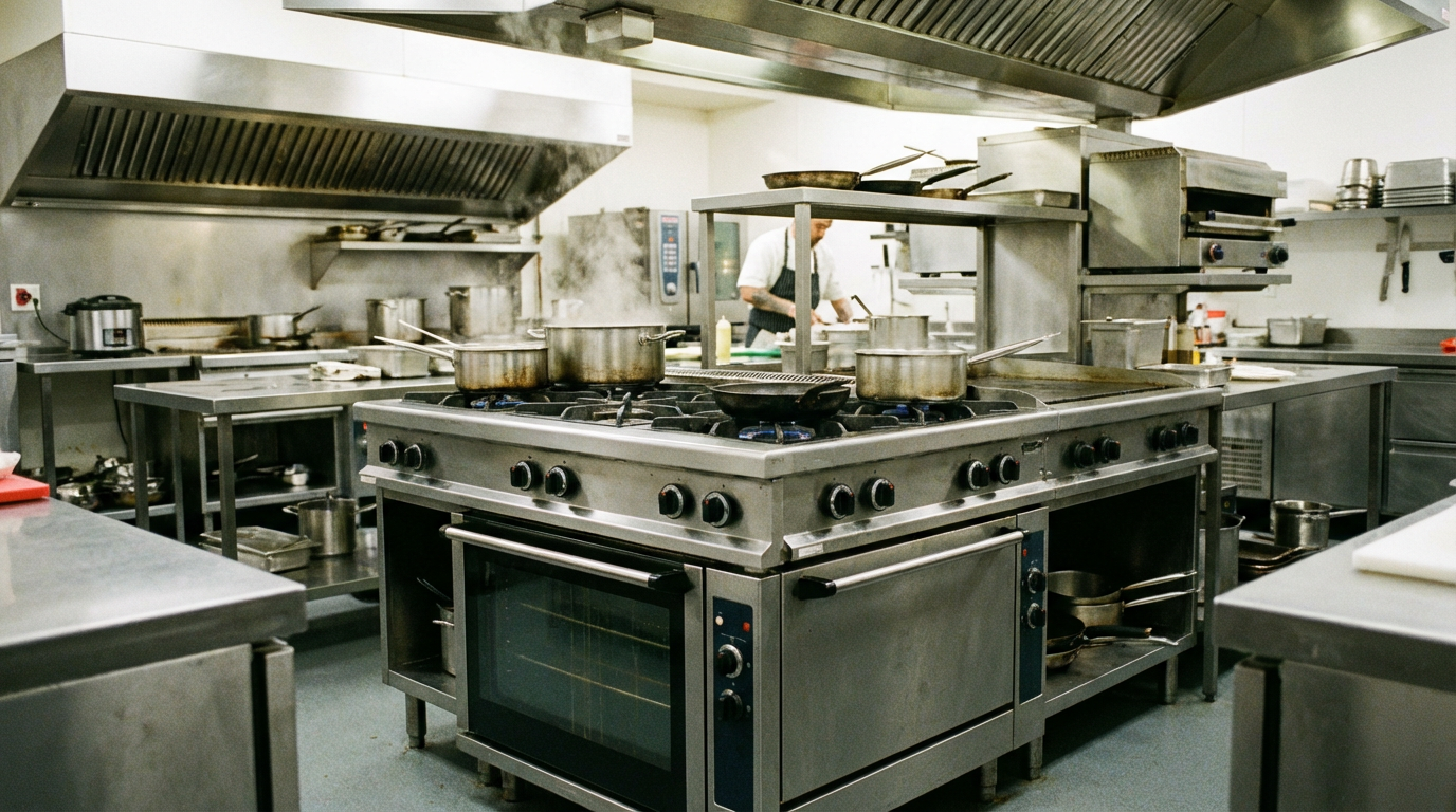 Commercial kitchen and restaurant equipment