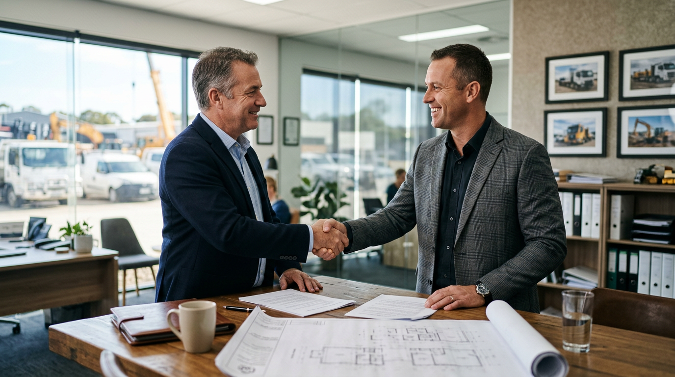 Business acquisition for contractors