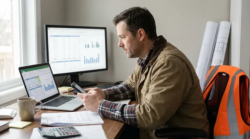 Contractor line of credit for materials and payroll