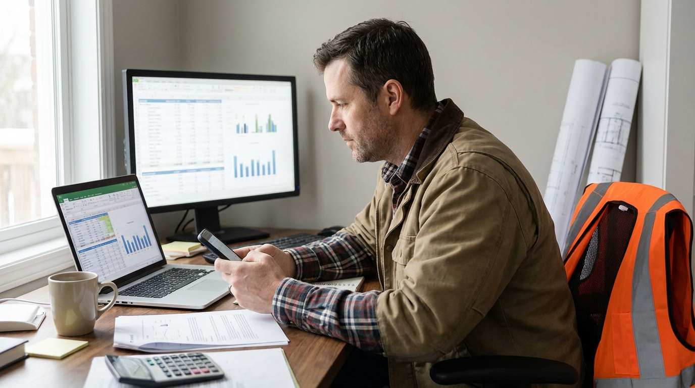 Contractor line of credit for materials and payroll