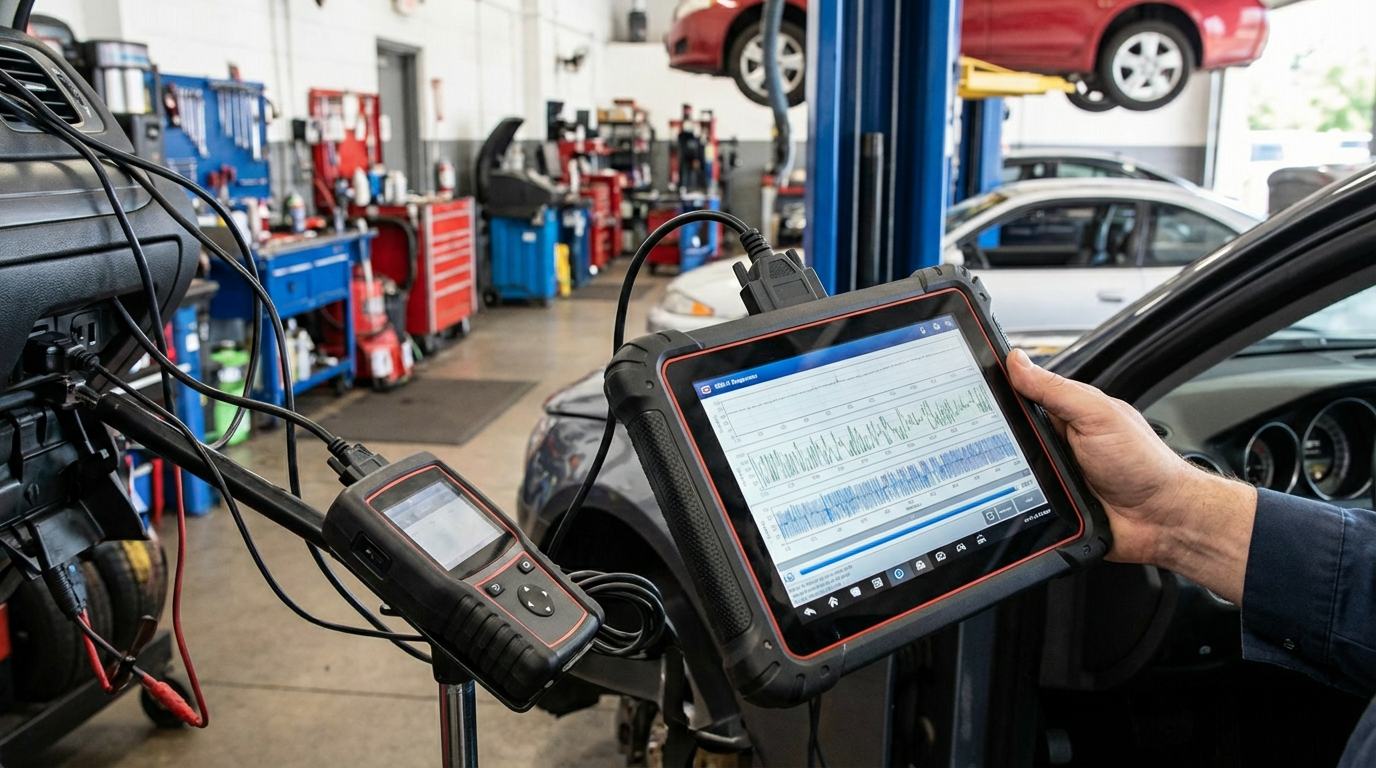 OBD diagnostic scanner for vehicles