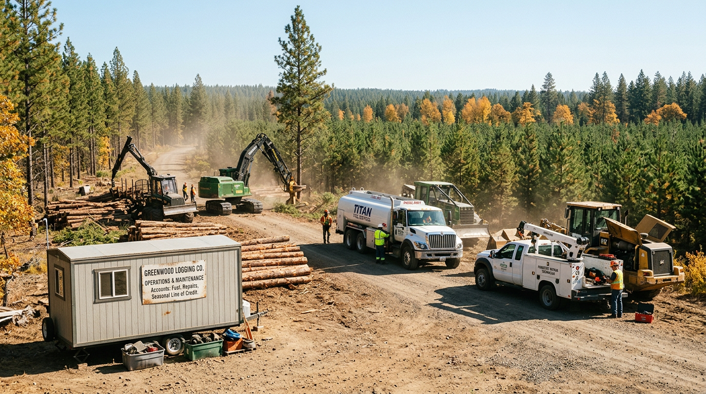 Line of credit for fuel and repairs