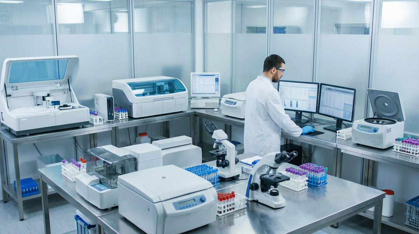 Medical laboratory or diagnostic lab equipment