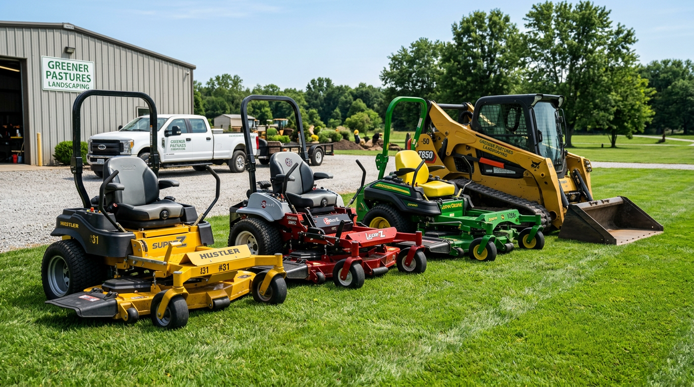 Mowers and landscaping fleet financing