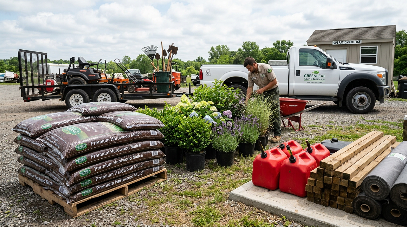 Working capital for materials and crew