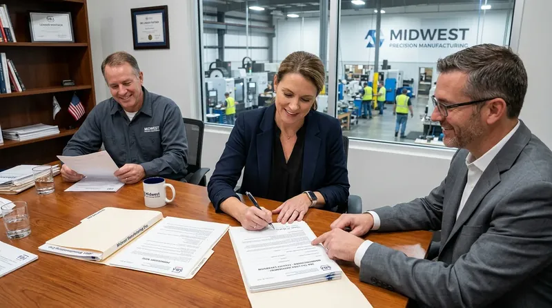 Manufacturing business considering SBA working capital and equipment financing
