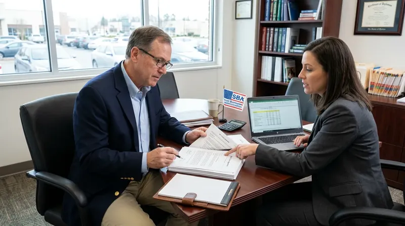Veterinary practice owner exploring SBA 7(a) financing for clinic growth