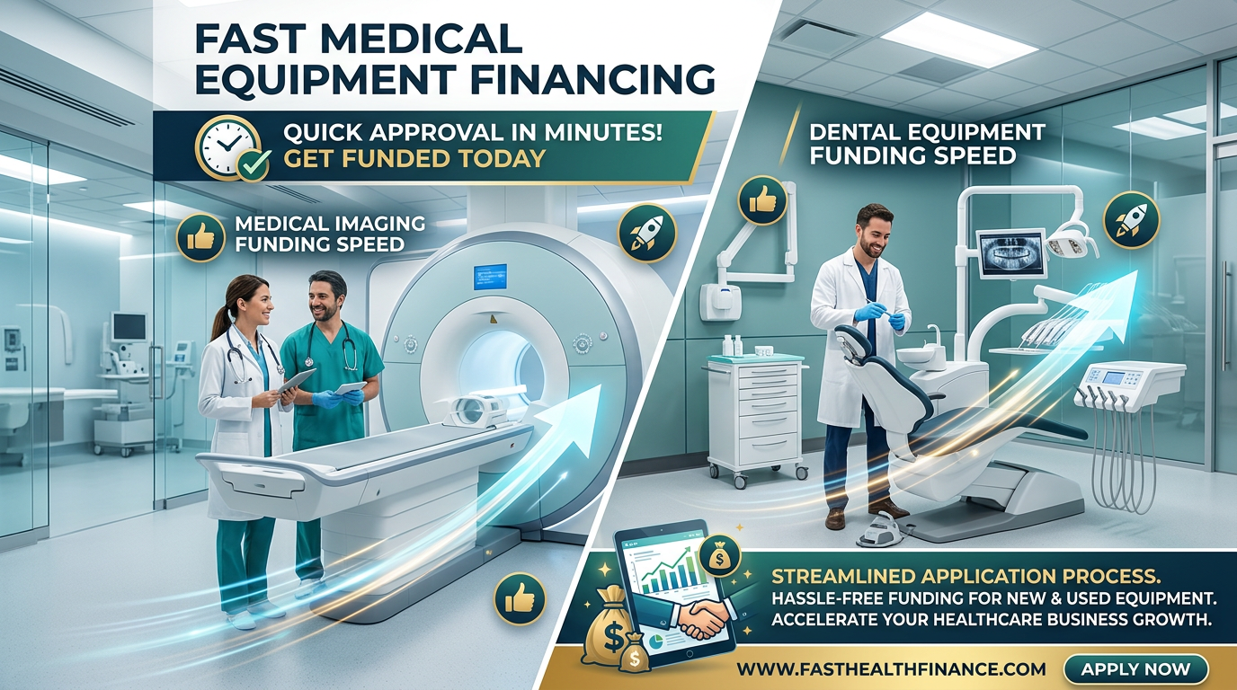 Fast medical equipment financing