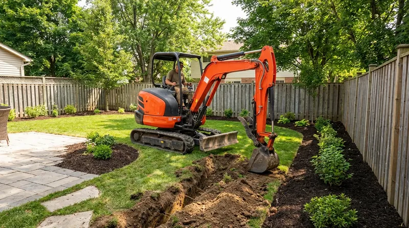 Mini excavator financing for contractors