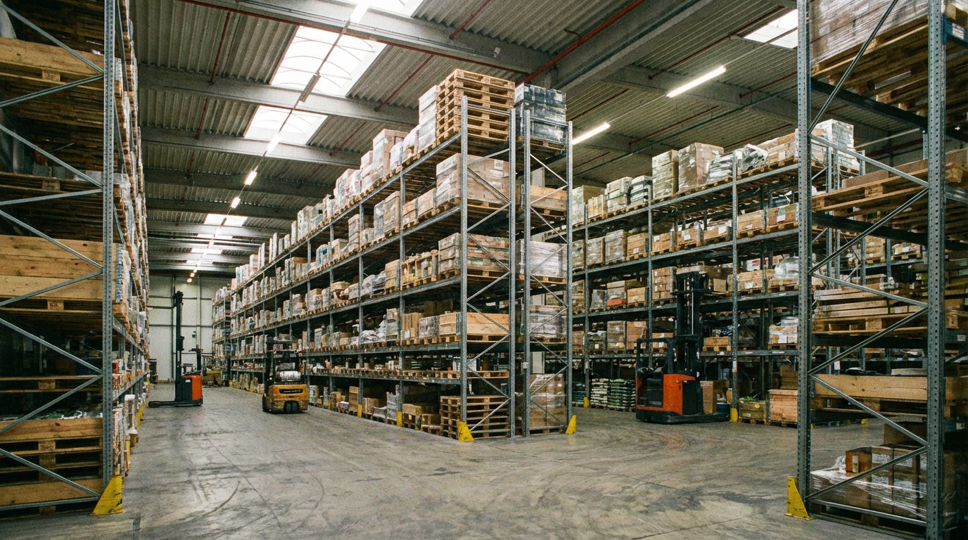 Pallet racking and warehouse storage systems