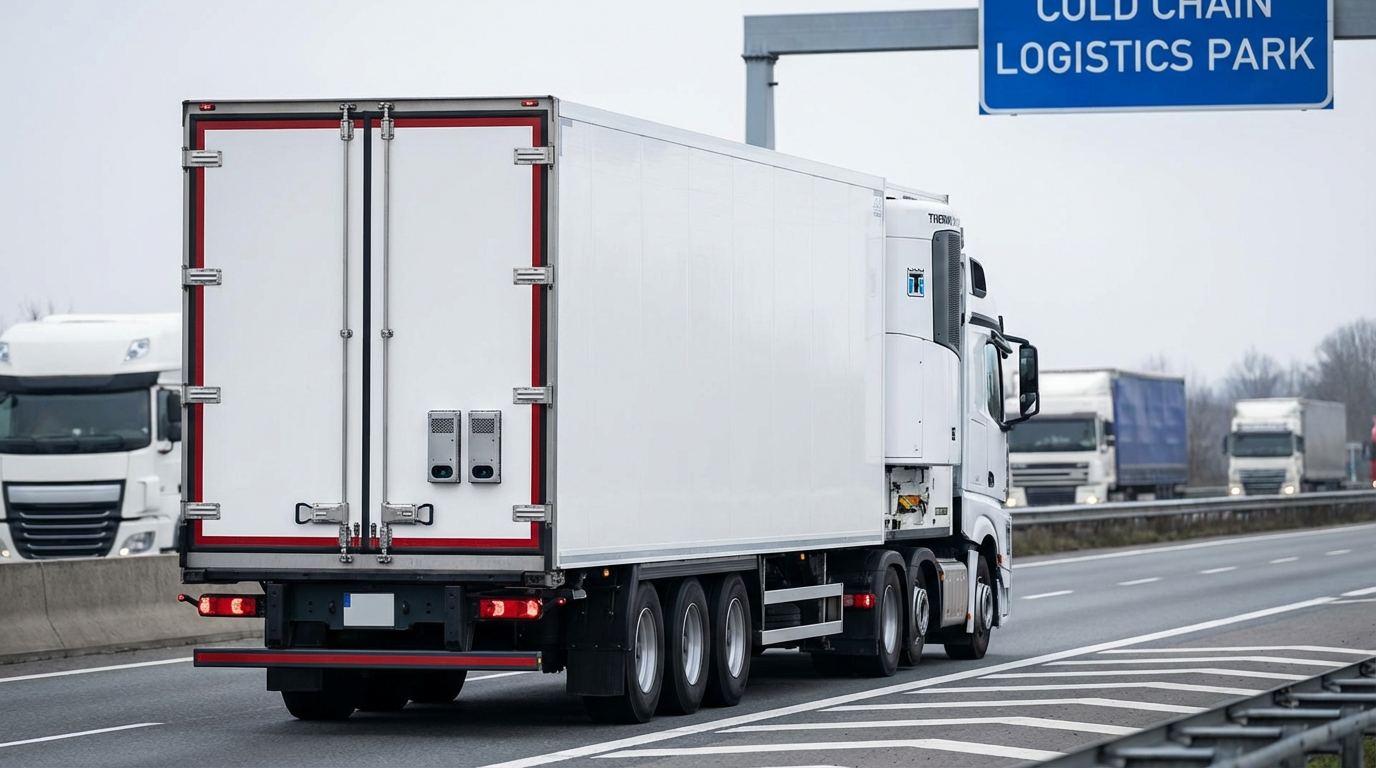 refrigerated reefer truck for cold chain logistics