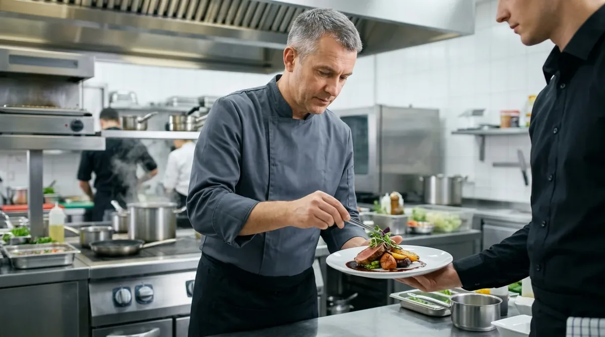 Restaurant owner reviewing financing options for acquisition with SBA-backed programs