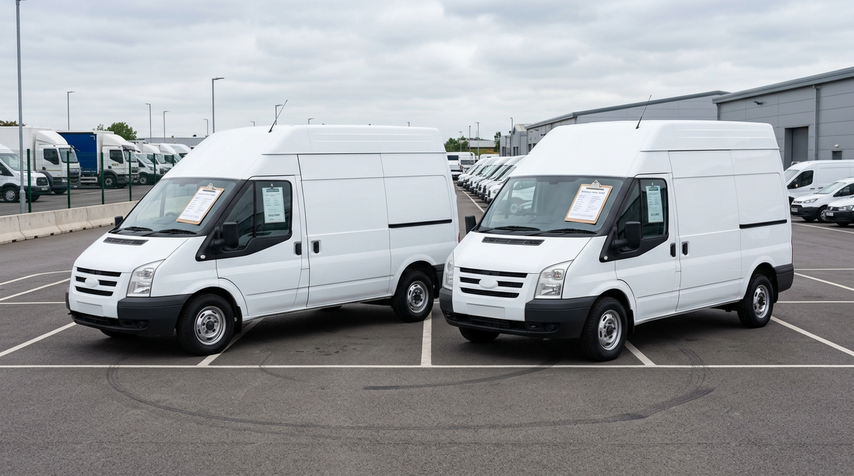 Commercial high-roof vans fleet pricing context
