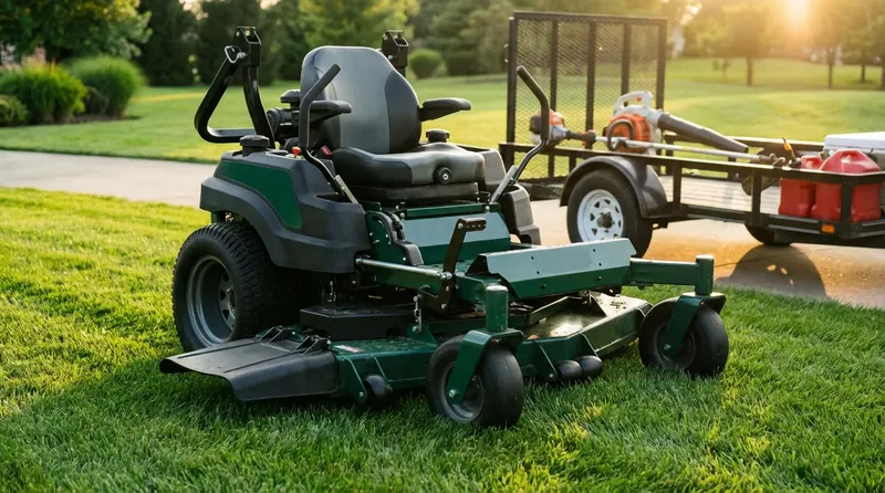 Zero-turn vs standard mower financing comparison
